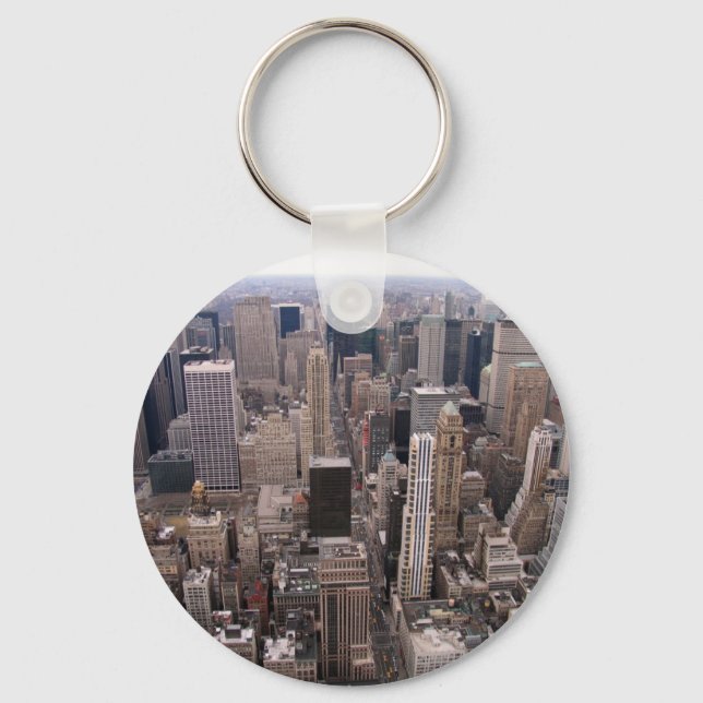 New York Skyline Nyckelring (Framsida)