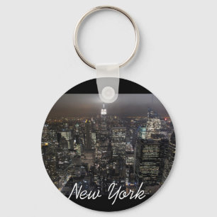 New York Skyline Nyckelring New York Souvenirs