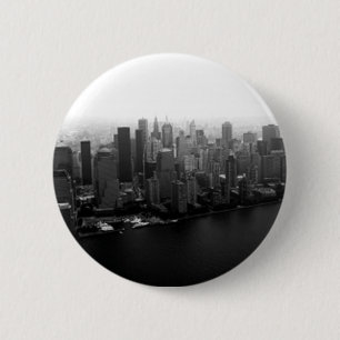 New York Skyline Pinback-knapp Knapp