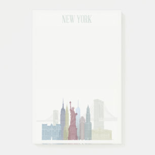 New York Skyline Post-it Block