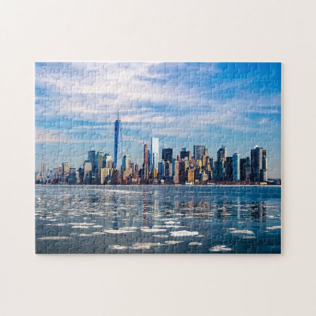 New York Skyline. Pussel (Horisontell)
