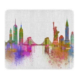 New York Skyline - Rainbow