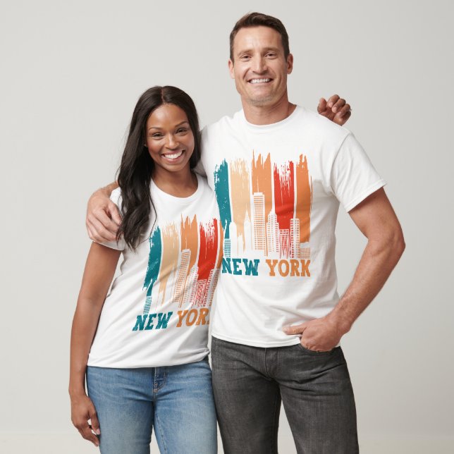 New York Skyline T Shirt (Unisex)