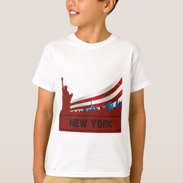New York Skyline Tee (Framsida)