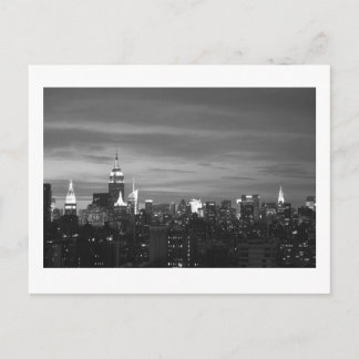 New York Skyline Vykort