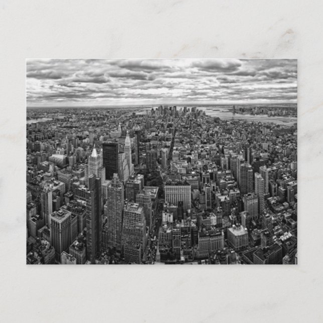 New York Skyline Vykort (Framsida)