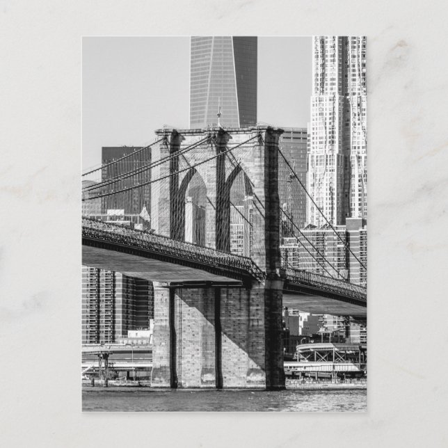 New York-skyline Vykort (Framsida)