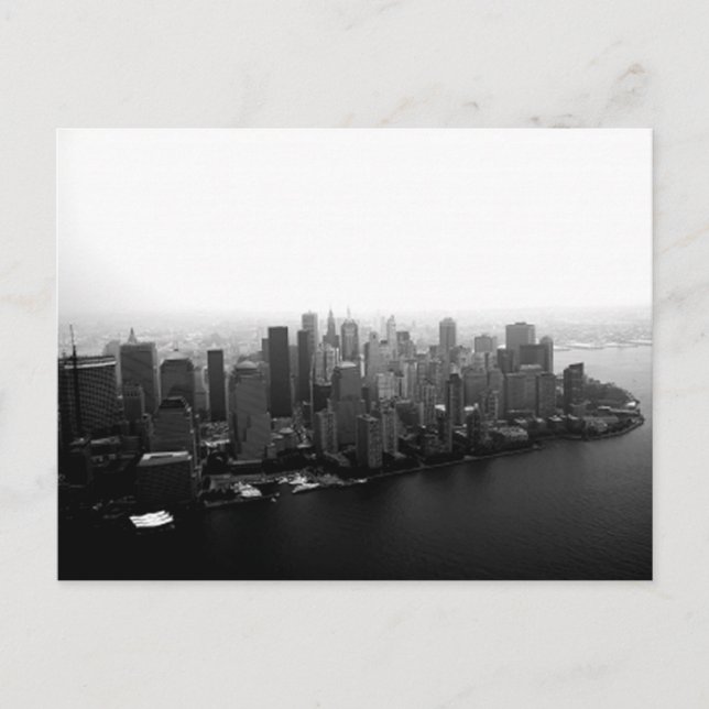 New York Skyline Vykort (Framsida)