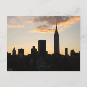 New York Skyline Vykort