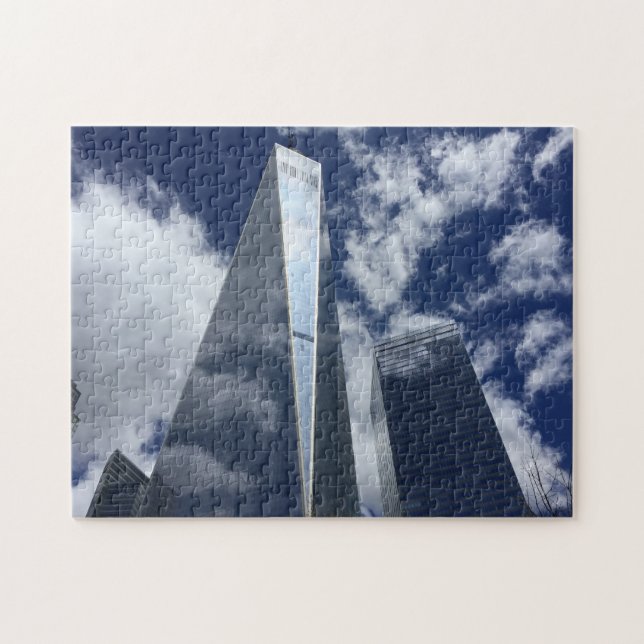 New York Skyskrapor. Pussel (Horisontell)