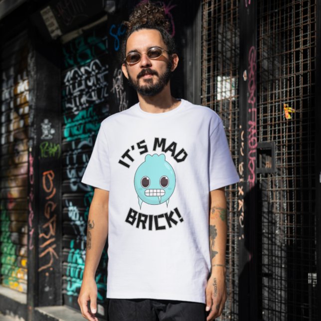 New York Slang | Mad Brick Humor T-Shirt (Skapare uppladdad)