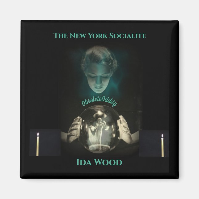 New York Socialite - Ida Wood Magnet (Framsidan)