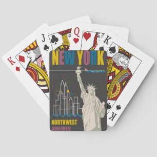 New York som leker kort Casinokort