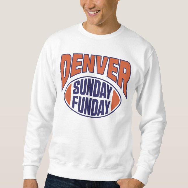 New York söndag Funday Sweatshirt (Framsida)