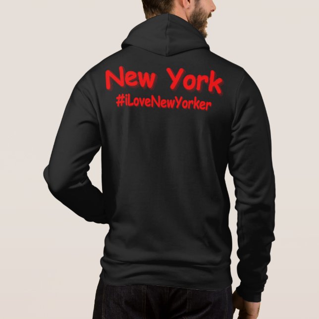 "New York" Söt Design. Köp Nu T Shirt (Baksida)