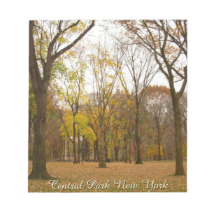 New York Souvenir Anteckningsblock Central Park NY