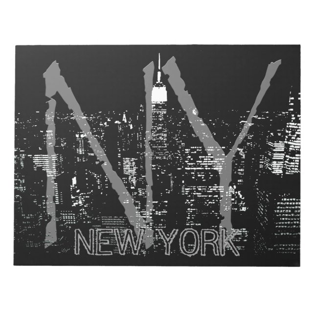 New York Souvenir Anteckningsblock Empire state An (Framsida)