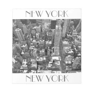 New York Souvenir Anteckningsblock Empire state Vi