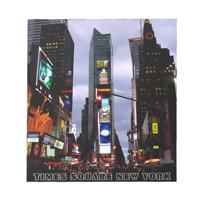 New York Souvenir Anteckningsblock NY Time Square  (Framsida)