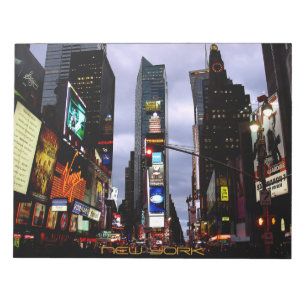 New York Souvenir Anteckningsblock NY Time Square