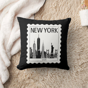 New York souvenir Kudde