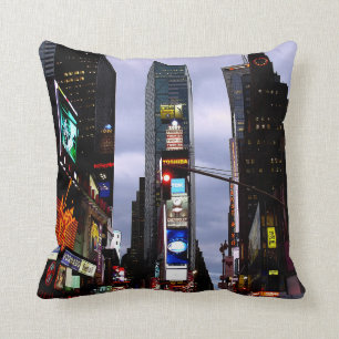 New York Souvenir Pillows NY Times Square Pillow Kudde