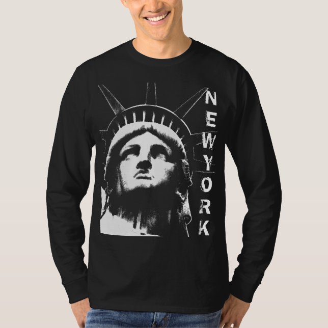New York Souvenir Shirt Frihetsgudinnan Shirt T-shirt (Framsida)
