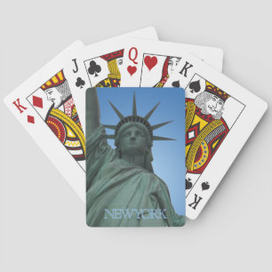 New York-spelkort Frihetsgudinnan Souvenirs Casinokort