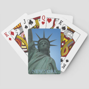 New York-spelkort Frihetsgudinnan Souvenirs Spel Kort