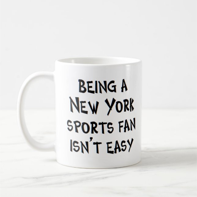 New York-sportfan, att vara Kaffemugg (Vänster)