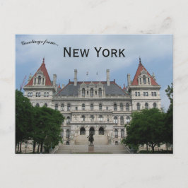 New York State Capitol Albany New York Vykort