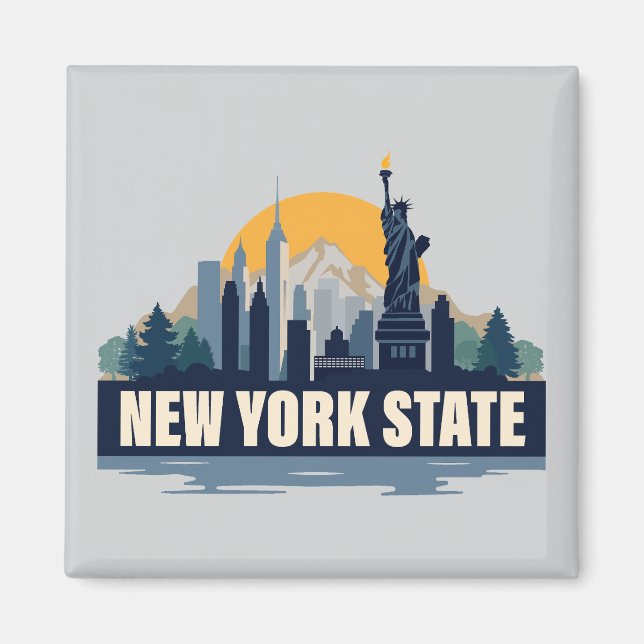 New York State, Förenta staterna Magnet (Framsidan)
