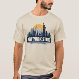 New York State, Förenta staterna T Shirt
