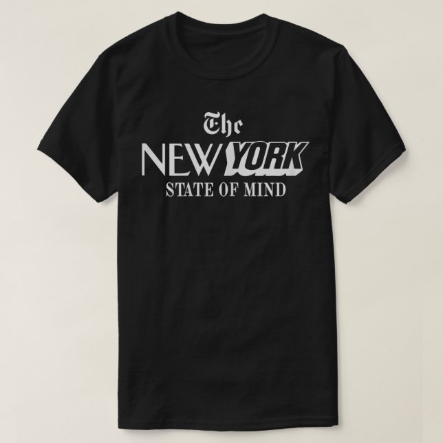 New York State of Mind NY T Shirt (Design framsida)