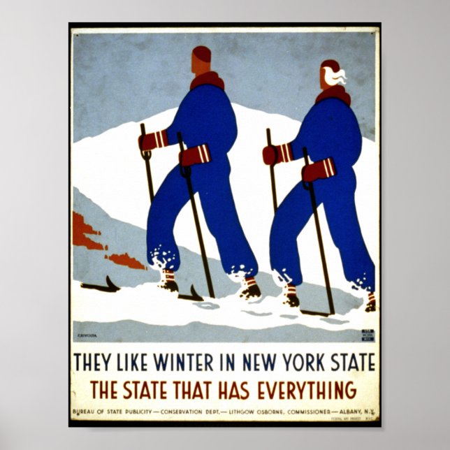New York State Poster (Framsidan)
