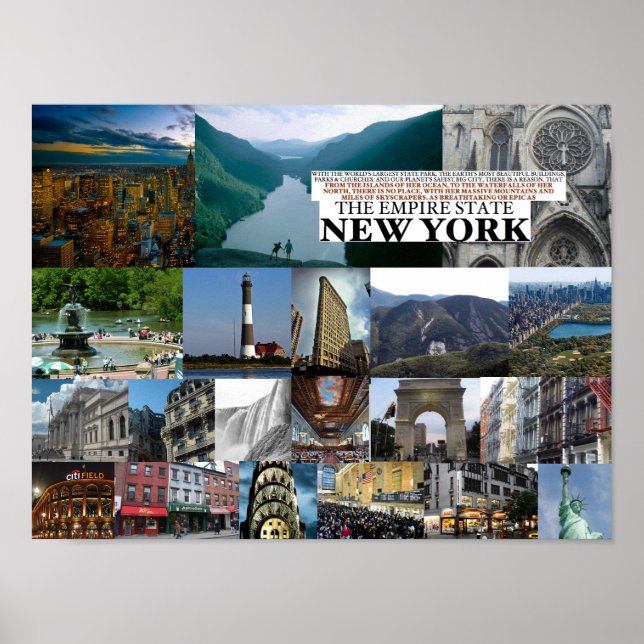 New York State Poster (Framsidan)