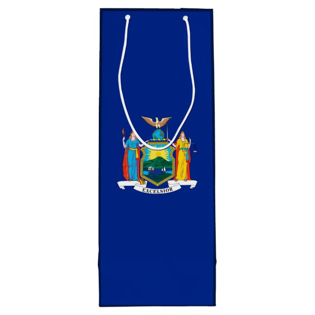 New York Statlig flagga Design (Baksidan)