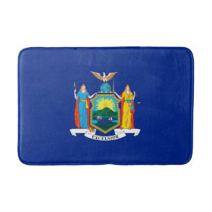 New York Statlig flagga Design Badrumsmatta