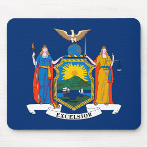 New York Statlig flagga Musmatta