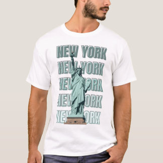 New York Statue of Liberty design T Shirt