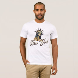 New York, Statue Of Liberty. Iconic City Pride T Shirt