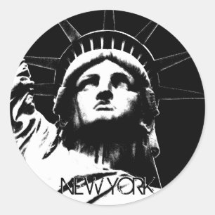 New York Stickers Coola New York Souvenir Stickers Runt Klistermärke