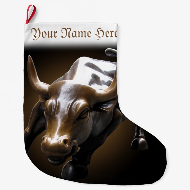 New York Stocking New York-julklapp Stor Julstrumpa (Framsidan)