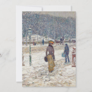 New York Street Childe Hassam