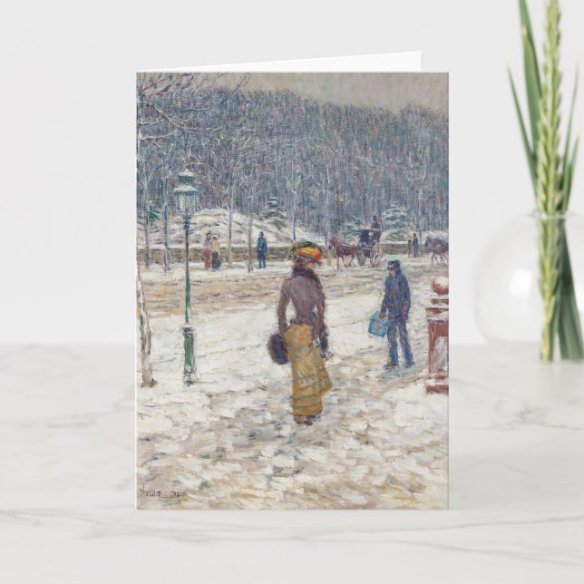 New York Street | Childe Hassam Kort (Framsida)