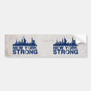 New York Strong Bildekal
