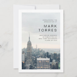 New York Studenten-meddelande Inbjudningar