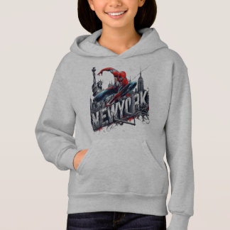"New York Superhjälten Hoodie T Shirt