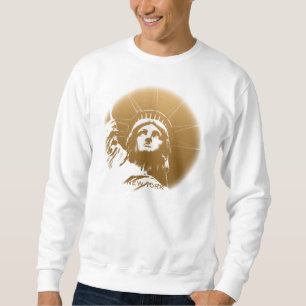 New York Sweatshirt New York Frihetsgudinnan Top