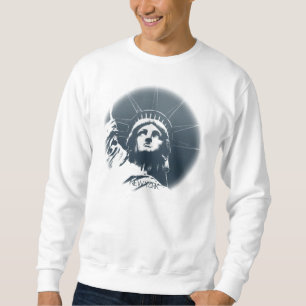 New York Sweatshirt New York Frihetsgudinnan Top
